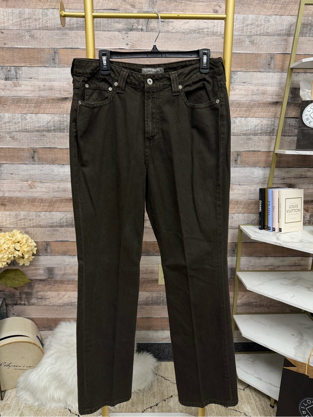 Chicos platinum jeans brown 12R